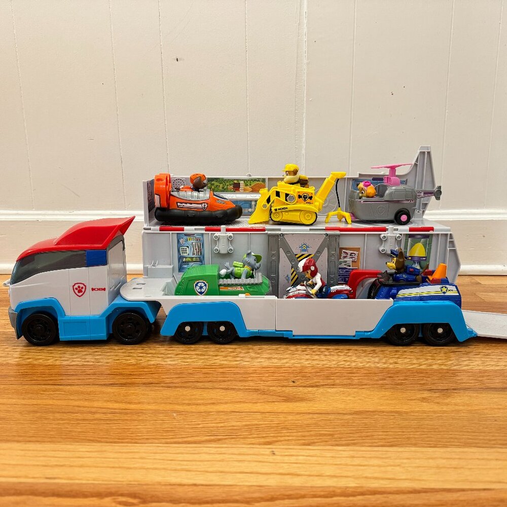 Paw Patrol LOT including the PAW Patroller Rescue & Transport Vehicle with Ryder